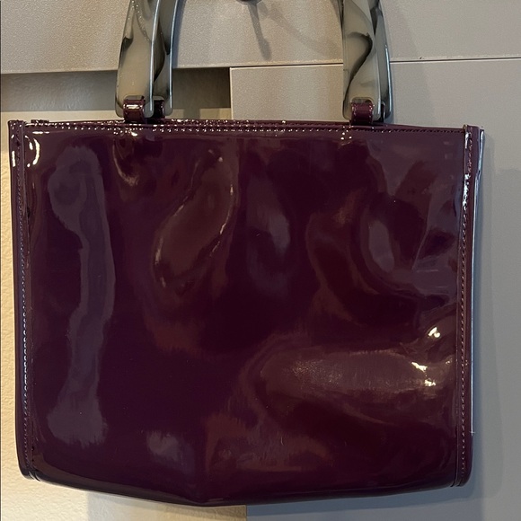 Neiman Marcus Purple Patent Tote - Picture 3 of 4